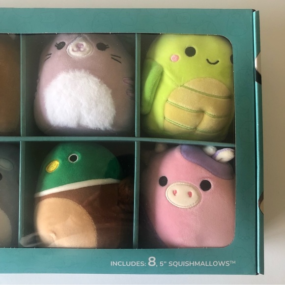 Squishmallows Mini 5" Animal Squad Plush 8 Pack Bundle - NEW IN SEALED B… - Picture 3 of 13